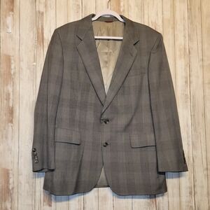HART SCHAFFNER MARX Virgin WOOL Vintage Mens Sport Coat Blazer Jacket